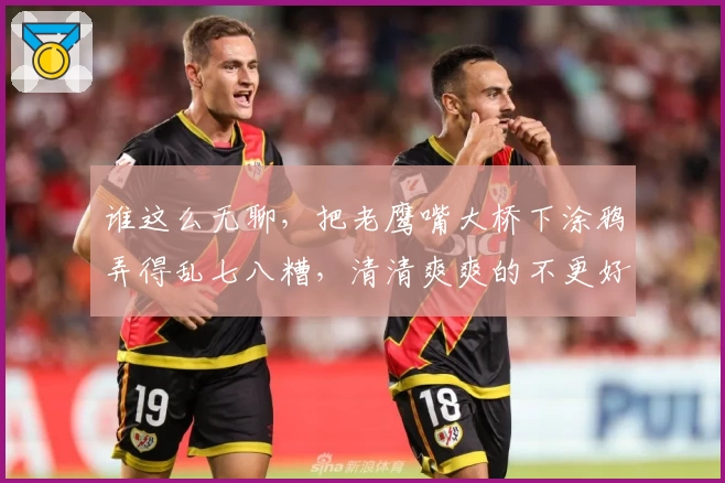 谁这么无聊，把老鹰嘴大桥下涂鸦弄得乱七八糟，清清爽爽的不更好吗？