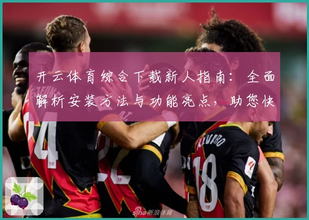 开云体育综合下载新人指南：全面解析安装方法与功能亮点，助您快速上手
